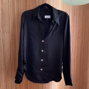 Nanushka silk button up blouse